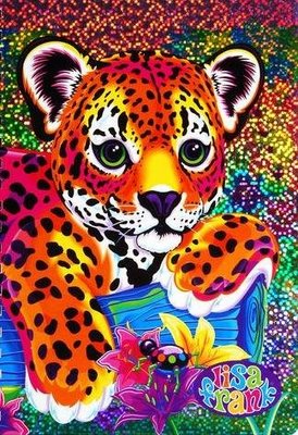 Lisa Frank Rainbow Leopard